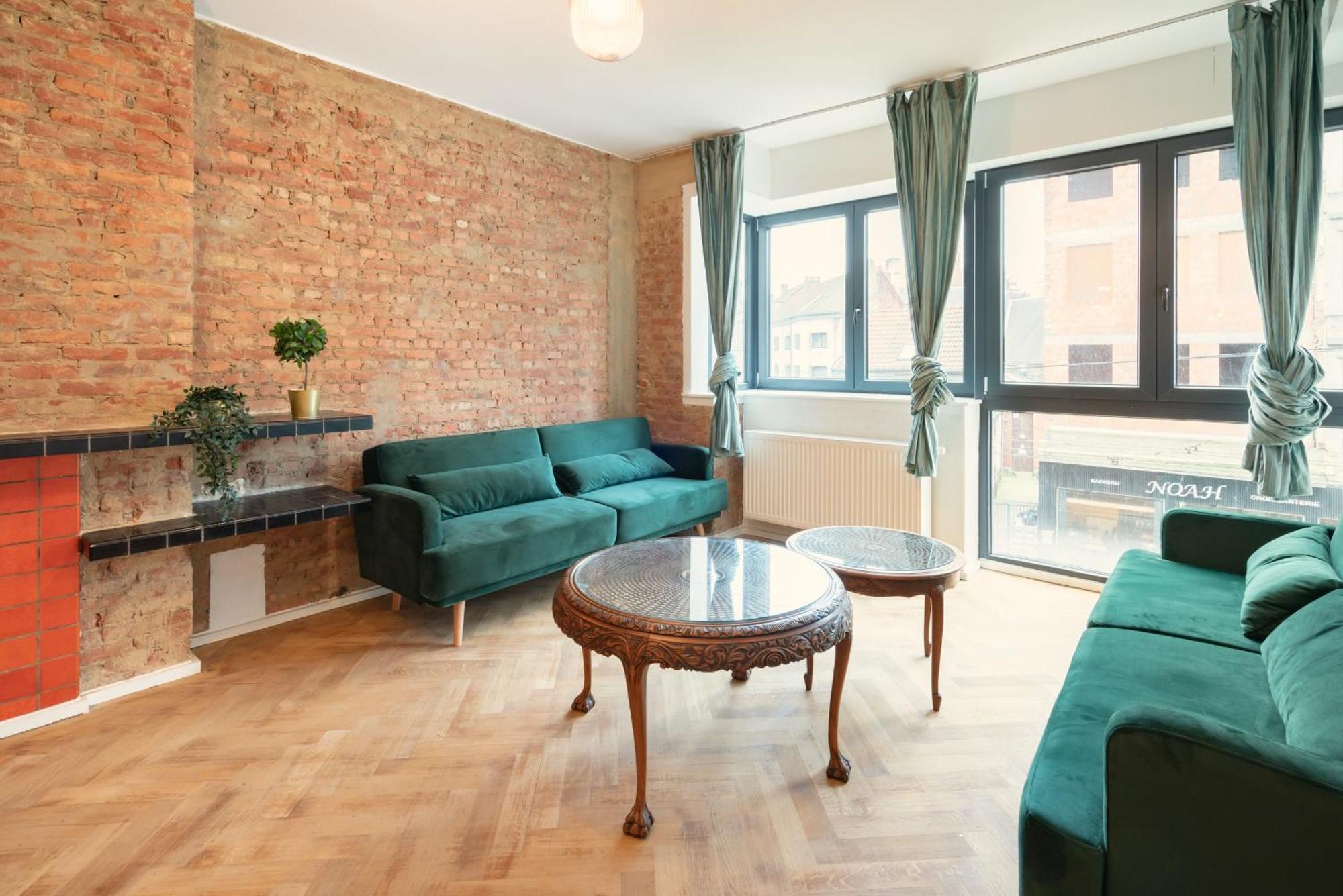 Two-Bedroom Apartments In The Heart Of Антверпен Екстериор снимка